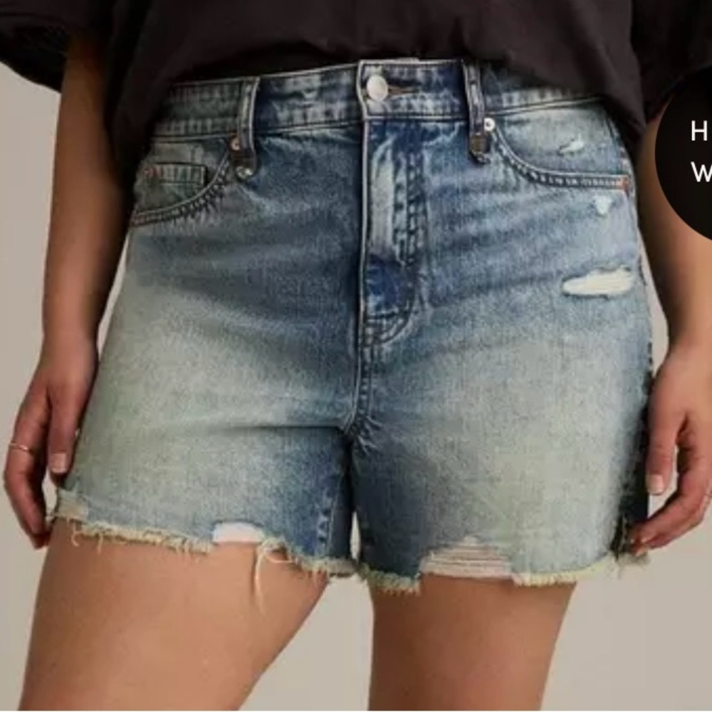Torrid Festi Blue Denim Shorts